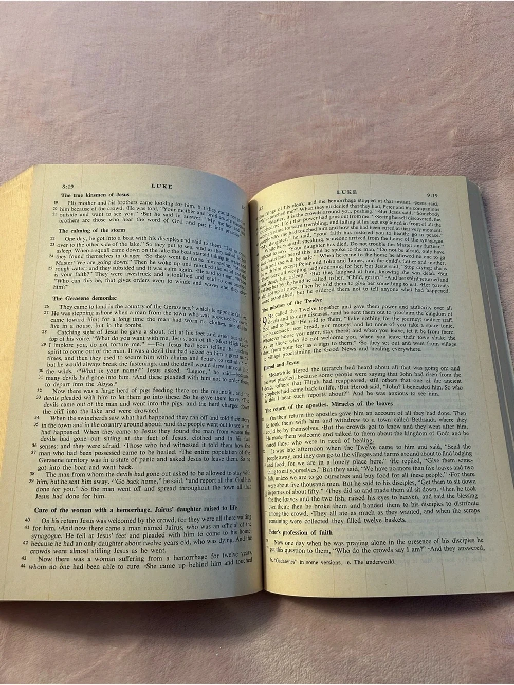 The Jerusalem Bible 1968 Doubleday Catholic translation of the Bible